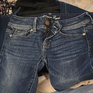 American Eagle Original Boot Jeans with Classic Texture